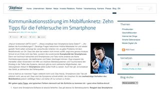 
                            4. Kommunikationsstörung im Mobilfunknetz: Zehn Tipps für die ...