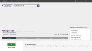 
                            13. Komogvind.dk - Aalborg - Se Regnskaber, Roller og mere - Proff