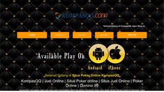 
                            10. KompasQQ Agen Judi Poker dan Domino Uang Asli Resmi Terpercaya