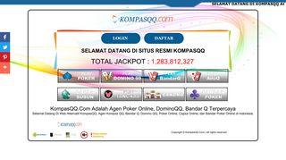 
                            2. KompasQQ - Bandar Domino QQ Online, Poker Online Terpercaya