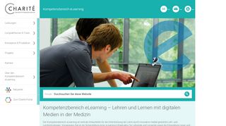 
                            4. Kompetenzbereich eLearning - Charité – Universitätsmedizin Berlin