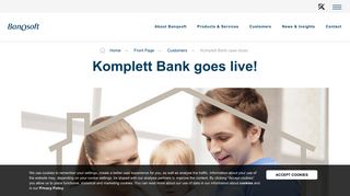 
                            12. Komplett Bank goes live! - Banqsoft