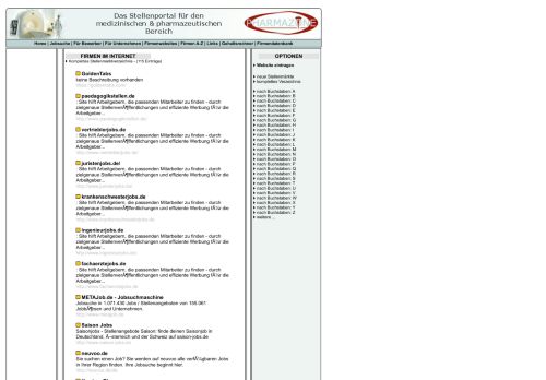 
                            7. komplettes Verzeichnis - Pharmazone.de