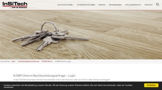 
                            5. KOMPOtherm Login: InSiTech