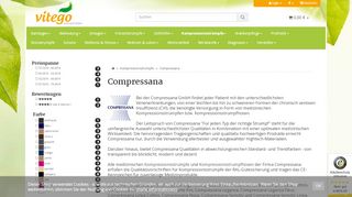 
                            10. Kompressionsstrümpfe Compressana Leganza, Sensitiv,Forte & Nova ...