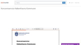 
                            6. Koncernservice Københavns Kommune - PDF