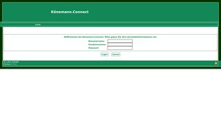 
                            2. Könemann.Connect Login