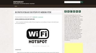 
                            6. KONFIGURASI HOTSPOT-MIKROTIK ~ Kholis_17