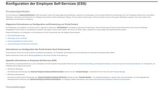 
                            4. Konfiguration der Employee Self-Services (ESS ... - SAP Help Portal