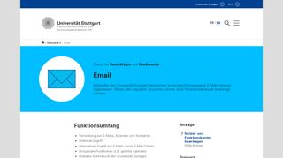 
                            13. Konfiguration diverser Mailklienten | TIK: E-Mail ... - (TIK) Stuttgart