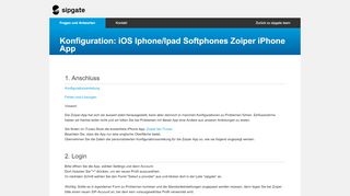 
                            2. Konfiguration: iOS Iphone/Ipad Softphones Zoiper ... - Sipgate login