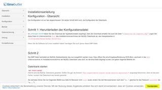 
                            10. Konfiguration - Übersicht - Timebutler - Urlaubsverwaltung und ...