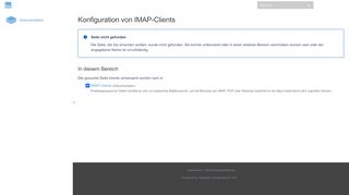 
                            9. Konfiguration von IMAP-Clients - LRZ Dokumentationsplattform - LRZ ...