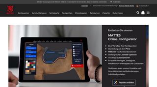 
                            2. Konfigurator - MATTES Online-Shop - Mattes Reitsport