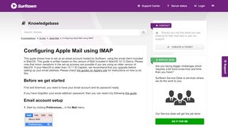 
                            9. Konfigurera Apple Mail | Surftown Dashboard