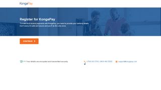 
                            5. KongaPay - Signup