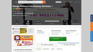 
                            6. Kongu Alliance Matrimony Services, Fort - Matrimonial Bureaus in ...