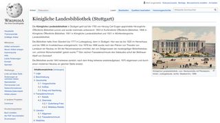 
                            3. Königliche Landesbibliothek (Stuttgart) – Wikipedia