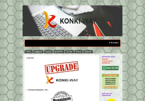 
                            12. Konki-Way Baturaja: Upgrade