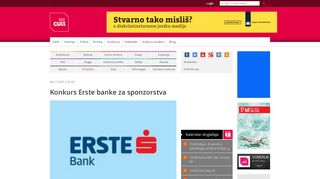 
                            13. Konkurs Erste banke za sponzorstva | SEEcult.org