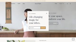 
                            11. KonMari – Founded by Marie Kondo.