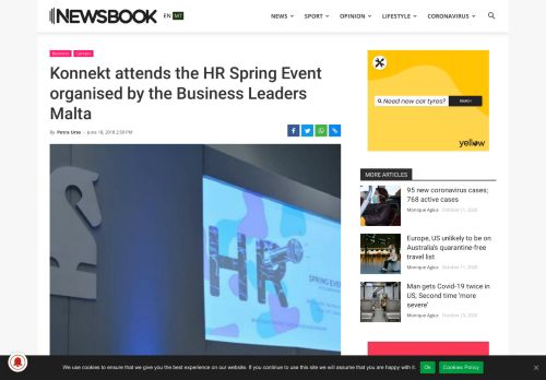 
                            10. Konnekt attends the HR Spring Event organised by the Business ...