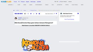 
                            9. Konoha Ninja game terbaru keluaran Maingames!! | KASKUS