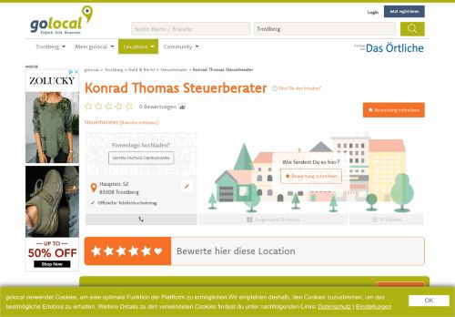 
                            12. Konrad Thomas Steuerberater - Trostberg - Hauptstr. | golocal