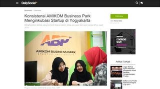 
                            9. Konsistensi AMIKOM Business Park Menginkubasi Startup di ...