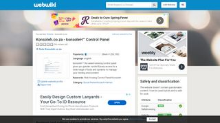 
                            10. Konsoleh.co.za - Customer Reviews - Webwiki