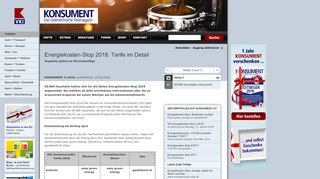 
                            6. KONSUMENT.AT - Energiekosten-Stop 2018: Tarife im Detail - 55.800 ...