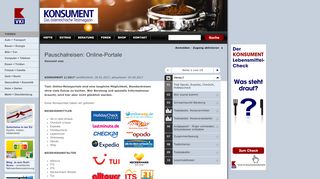 
                            9. KONSUMENT.AT - Pauschalreisen: Online-Portale - Test Opodo ...