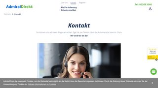 
                            3. Kontakt | AdmiralDirekt.de