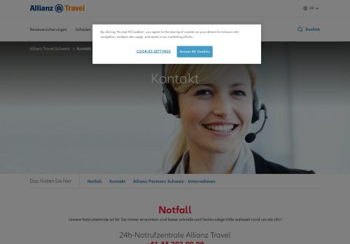 
                            3. Kontakt - Allianz Global Assistance