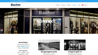 
                            3. Kontakt | Bacher