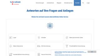 
                            5. Kontakt | BavariaDirekt Versicherung