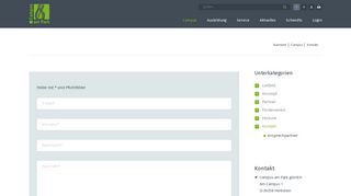 
                            7. Kontakt - Campus am Park