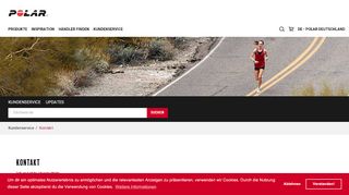
                            7. Kontakt-Center - Kundenservice | Polar Deutschland - Support | Polar