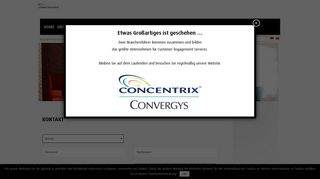 
                            3. Kontakt - Convergys.de