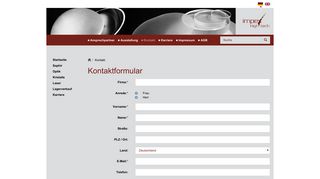 
                            3. Kontakt - Datensätze - Impex GmbH - Impex HighTech GmbH