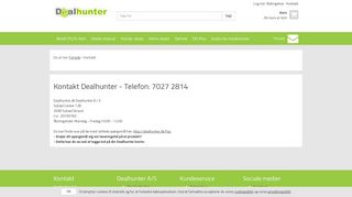 
                            3. Kontakt | Dealhunter