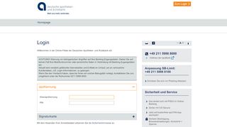 
                            8. Kontakt - Deutsche Apotheker- und Ärztebank eG Online ... - apoBank