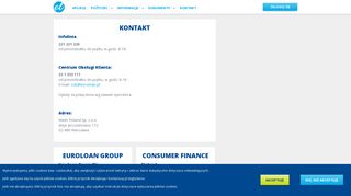 
                            3. Kontakt | Euroloan