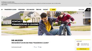 
                            8. Kontakt Finanzierung & Leasing – Opel Bank