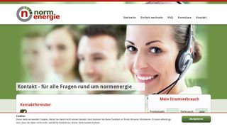 
                            2. Kontakt - für alle Fragen rund um normenergie | normenergie