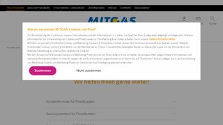 
                            4. Kontakt für Privatkunden | MITGAS