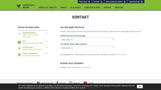 
                            5. Kontakt für Vertragskunden | mobilcom-debitel