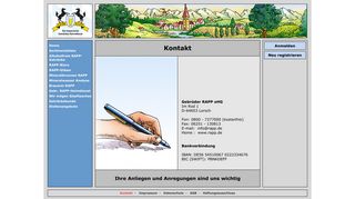 
                            2. Kontakt - Getränke-Heimdienst der Gebrüder RAPP - Login