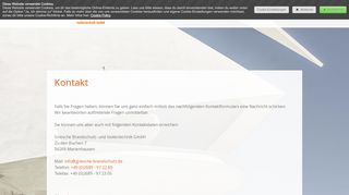 
                            3. Kontakt - Griesche Brandschutz- und Isoliertechnik GmbH