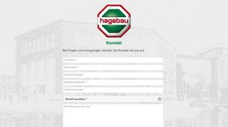 
                            5. Kontakt - hagebau Extranet